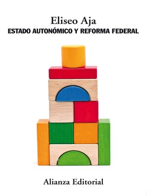 cover image of Estado autonómico y reforma federal
